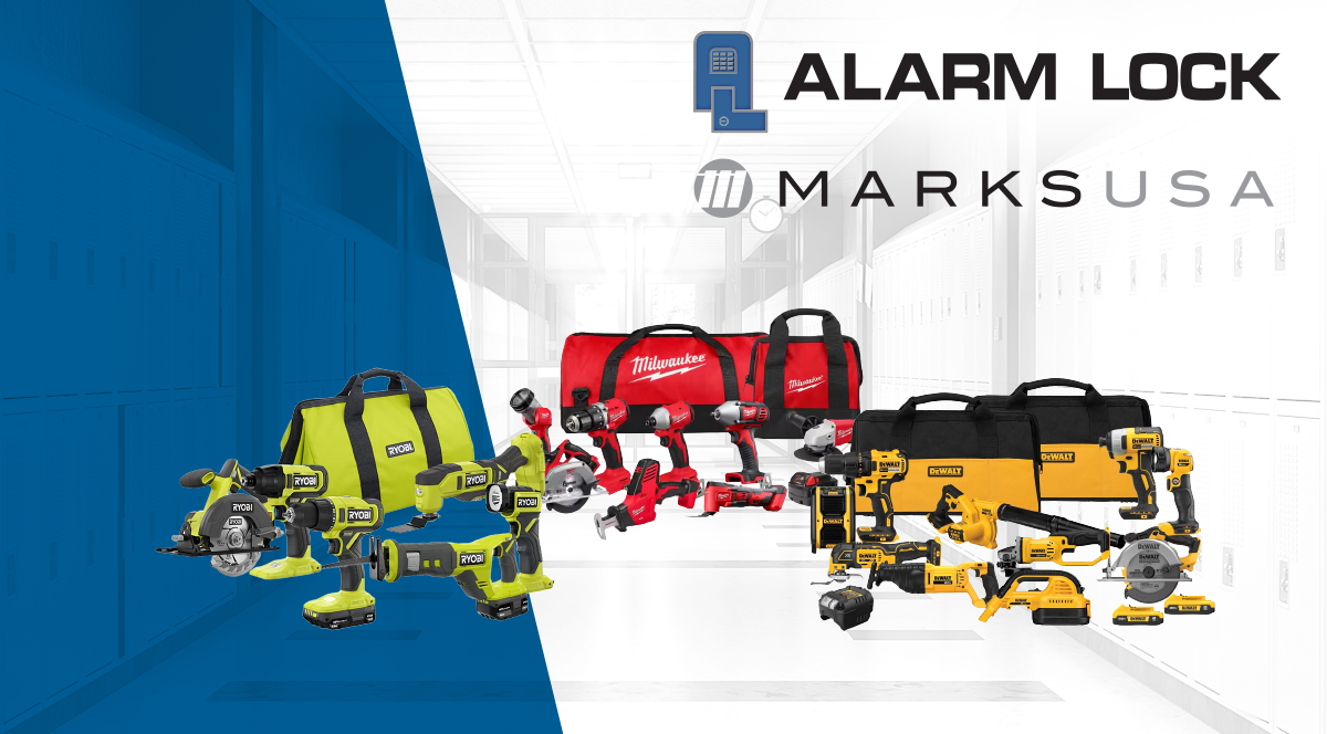 Alarm Lock and Marks USA combo tool promotion
